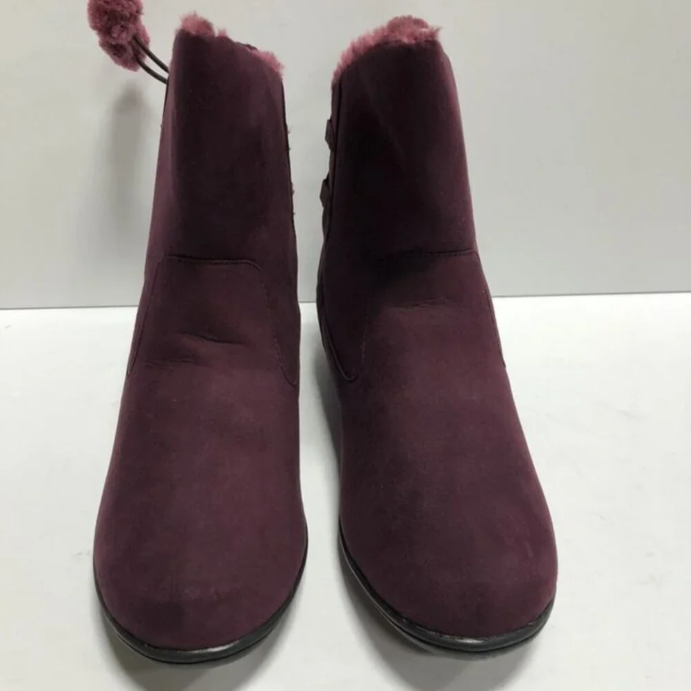 Soft Style Jazzy Womens Boot Bordeaux Size 8M